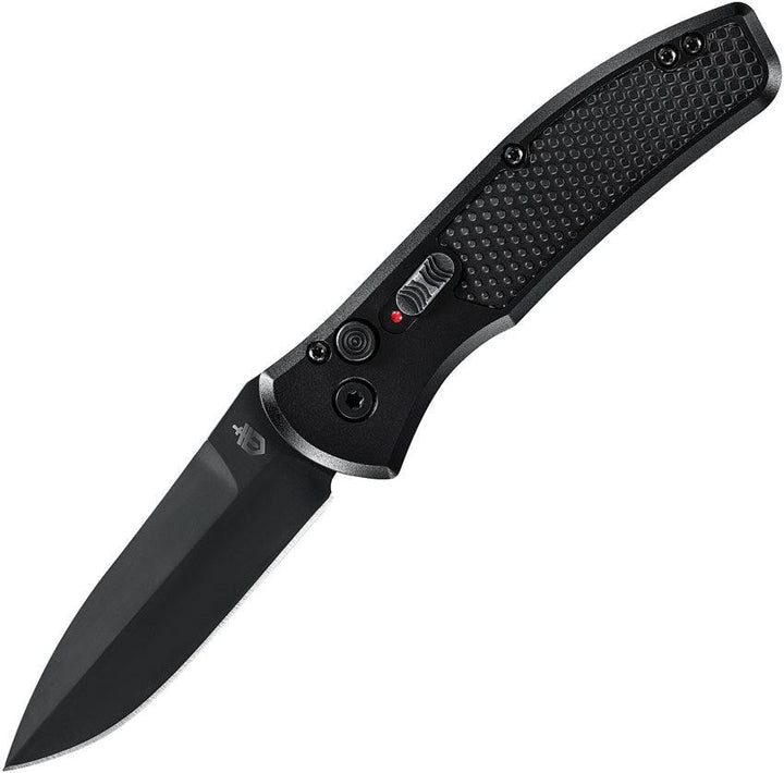 Gerber Auto Empower Plunge Lock Black Anodized Aluminum Oxide Coated S30V - Knives.mx