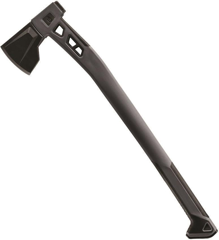 Gerber Bushcraft Axe Gray Rubber Black Finish Stainless - Knives.mx