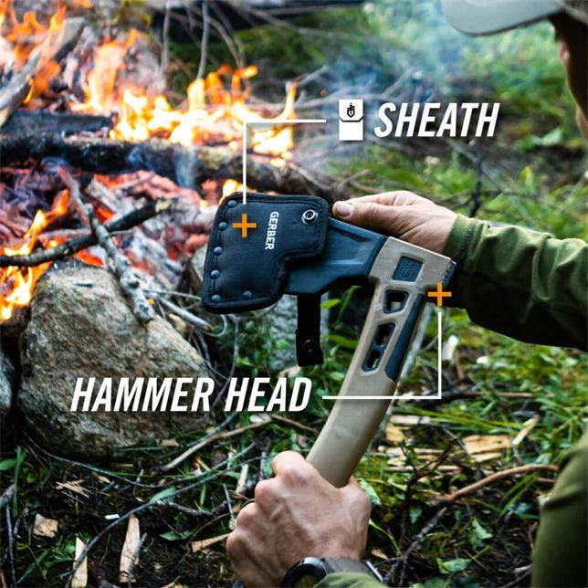 Gerber Bushcraft Hatchet Gray - Knives.mx