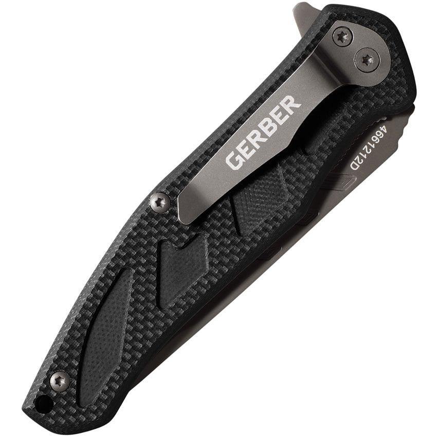 Gerber Counterpart Linerlock Black G10 Gray Coated 7Cr17MoV - Knives.mx