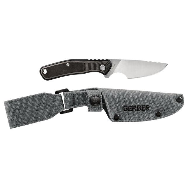 Gerber Downwind Caper Fixed Blade Black G10 7Cr17MoV - Knives.mx