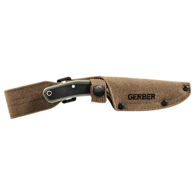 Gerber Downwind Caper Fixed Blade Olive Green G10 7Cr17MoV - Knives.mx