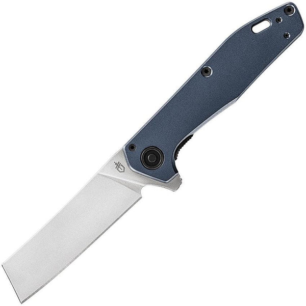 Gerber Fastball Cleaver Linerlock Blue Aluminum Stonewash CPM-20CV - Knives.mx