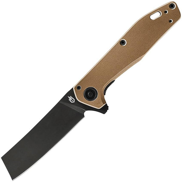 Gerber Fastball Cleaver Linerlock Bronze Aluminum Black CPM-20CV - Knives.mx