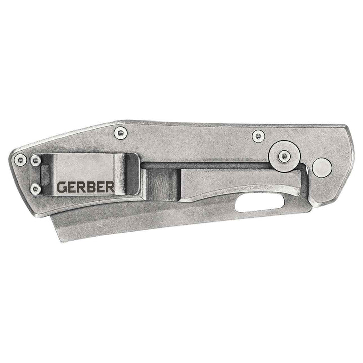 Gerber Flatiron Framelock Aluminum Black Aluminum SW 7Cr17MoV - Knives.mx