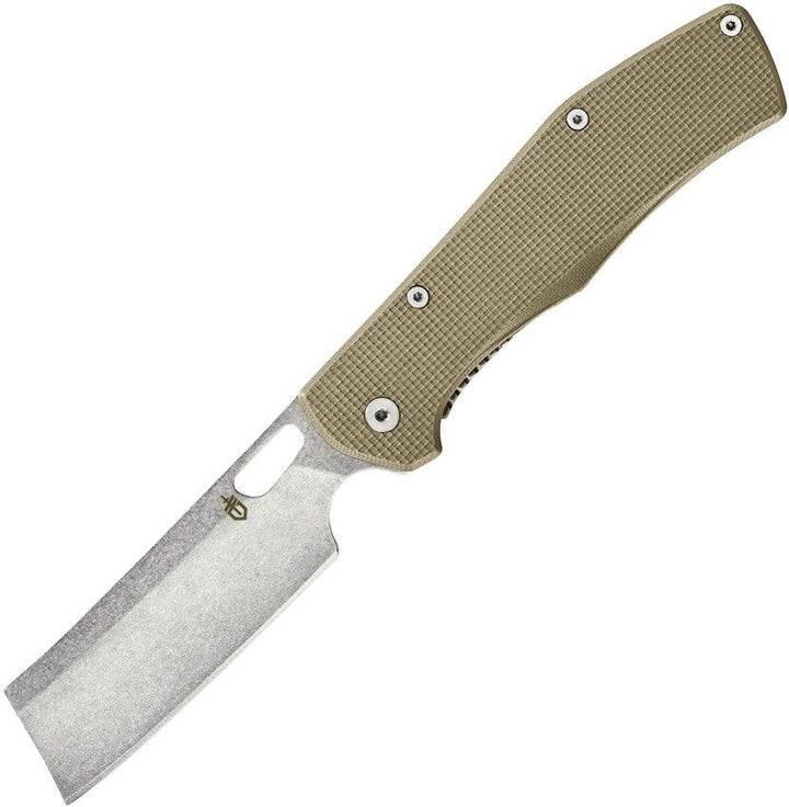 Gerber Flatiron Framelock Desert Tan G10 SW 7Cr17MoV - Knives.mx