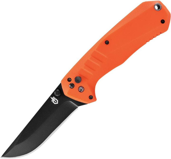 Gerber Haul Plunge Lock A/O Orange GFN Black 5Cr15MoV - Knives.mx