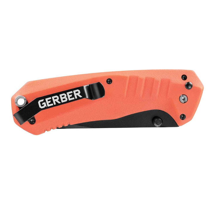 Gerber Haul Plunge Lock A/O Orange GFN Black 5Cr15MoV - Knives.mx