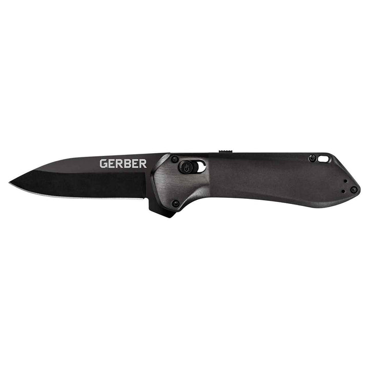 Gerber Highbrow Compact Pivot Lock A/O Black Onyx Aluminum 7Cr17MoV - Knives.mx