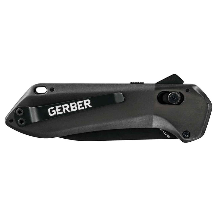 Gerber Highbrow Compact Pivot Lock A/O Black Onyx Aluminum 7Cr17MoV - Knives.mx