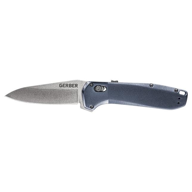 Gerber Highbrow Pivot Lock A/O Urban Blue Aluminum Stonewash 7Cr17MoV - Knives.mx