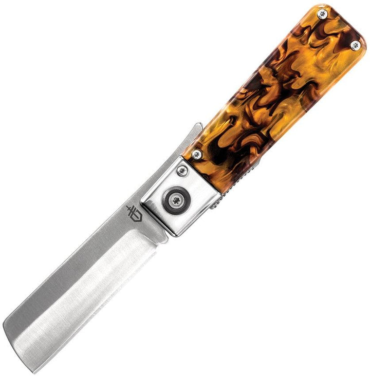 Gerber Jukebox Linerlock Tortoise Shell Satin 7Cr17MoV - Knives.mx