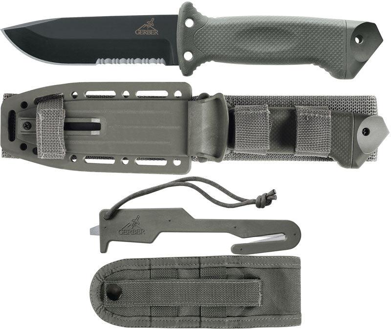 Gerber LMF II ASEK Fixed Blade OD Green Black Oxide 420HC - Knives.mx