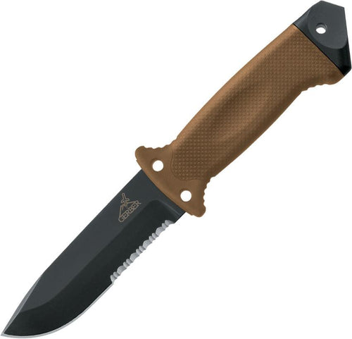 Gerber LMF II Infantry Coyote Serrated 420HC