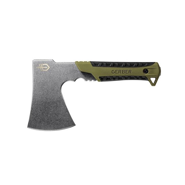 Gerber Pack Hatchet OD Green FRN Stonewash Stainless CR Axe - Knives.mx