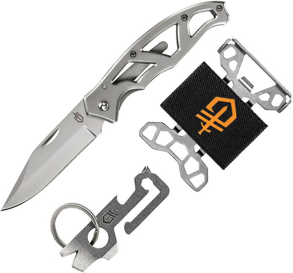 Gerber Paraframe Combo Bead Blast Cr Stainless - Knives.mx