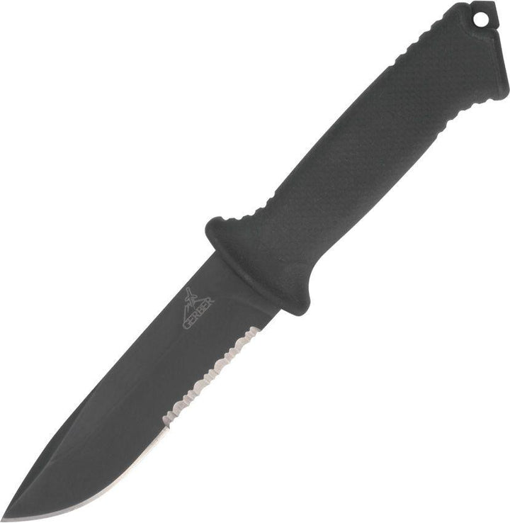 Gerber Prodigy Fixed Blade Serrated Drop Point 420HC - Knives.mx