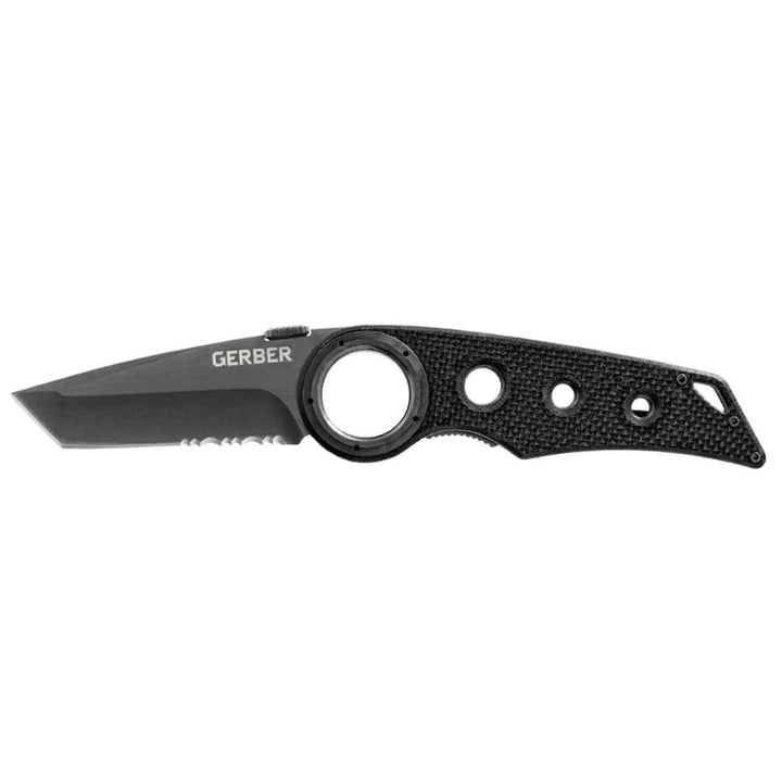 Gerber Remix Tactical Linerlock Serrated Black G10 - Knives.mx