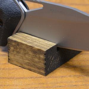 Gerber Single Knife Display Wood / Base Gerber Display Para Cuchillo - Knives.mx