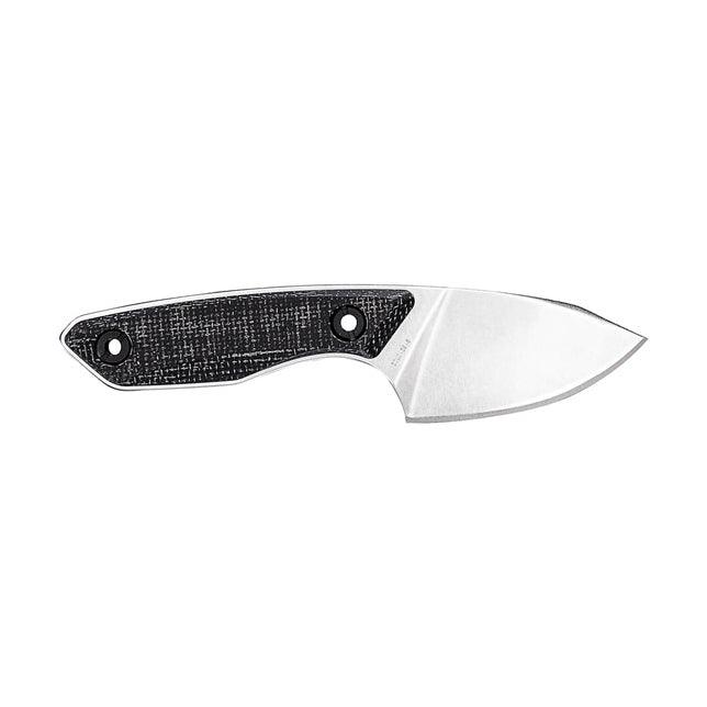 Gerber Stowe Fixed Blade Black Canvas Micarta Stonewash 440 Stainless - Knives.mx