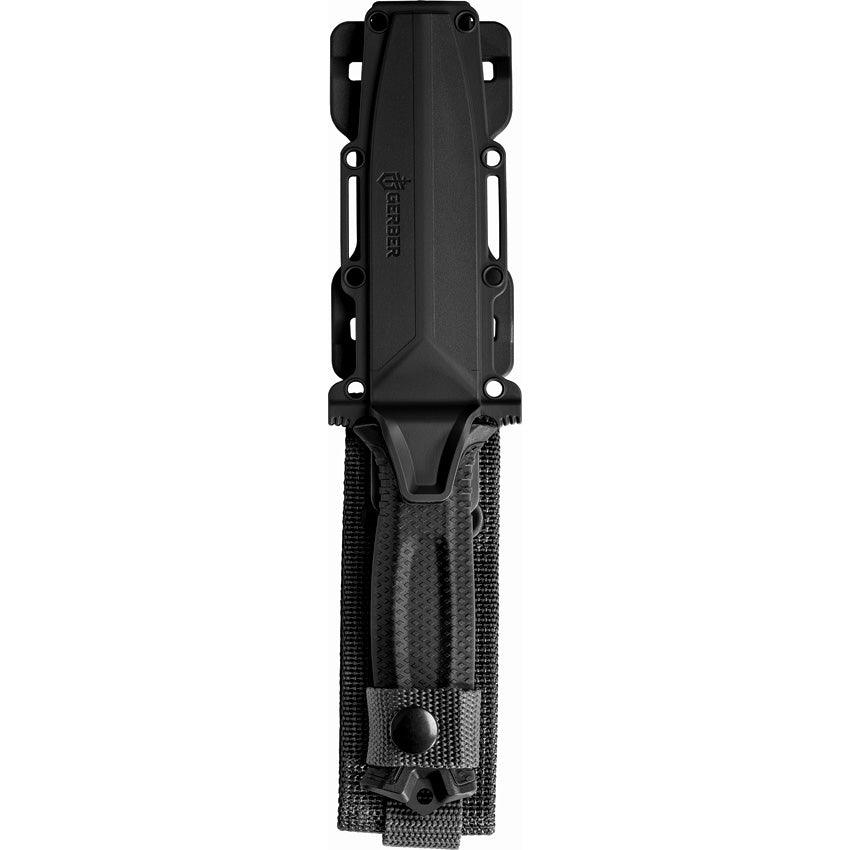 Gerber Strongarm Fixed Blade Black Serrated 420HC - Knives.mx