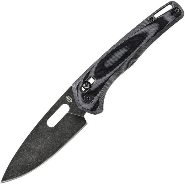 Gerber Sumo Pivot Lock Black & Gray G10 Black Stonewash 7Cr17MoV - Knives.mx