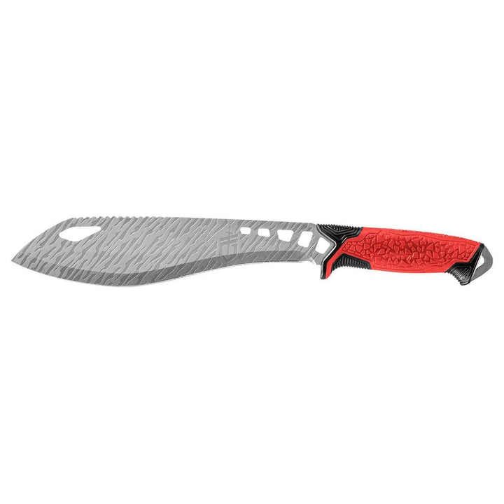 Gerber Versafix Pro Machete Red Rubber Acid Sawback Stainless Blade - Knives.mx