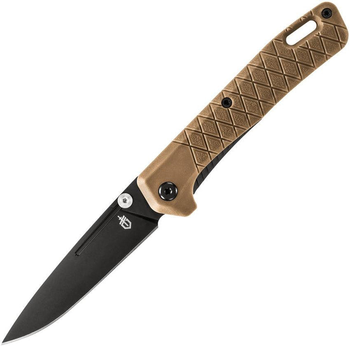 Gerber Zilch Linerlock Coyote Brown GFN Black 7Cr Stainless - Knives.mx