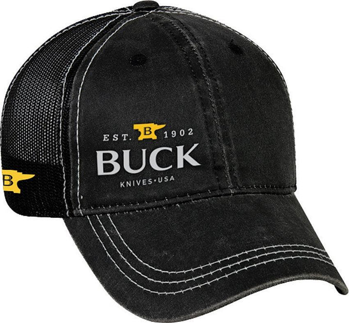 Gorra Buck Yellow Anvil Cap / Buck Yellow Anvil Cap - Knives.mx