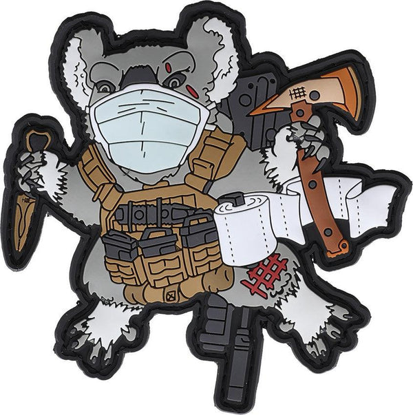 Halfbreed Blades C-19 Drop Bear Morale Patch - Knives.mx