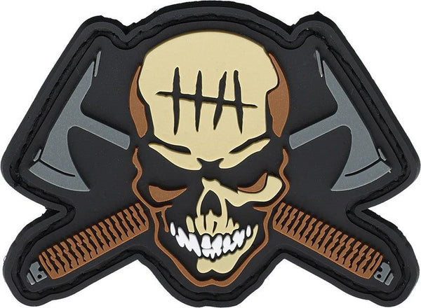 Hardcore Hardware Australia Skull/Axe Patch - Knives.mx