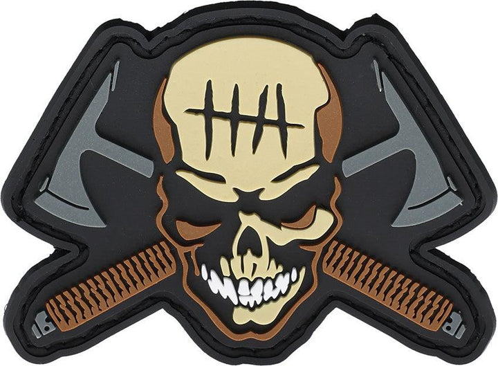 Hardcore Hardware Australia Skull/Axe Patch - Knives.mx