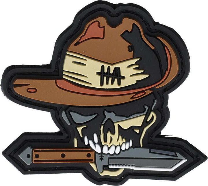 Hardcore Hardware Australia Skull/Knife Patch - Knives.mx