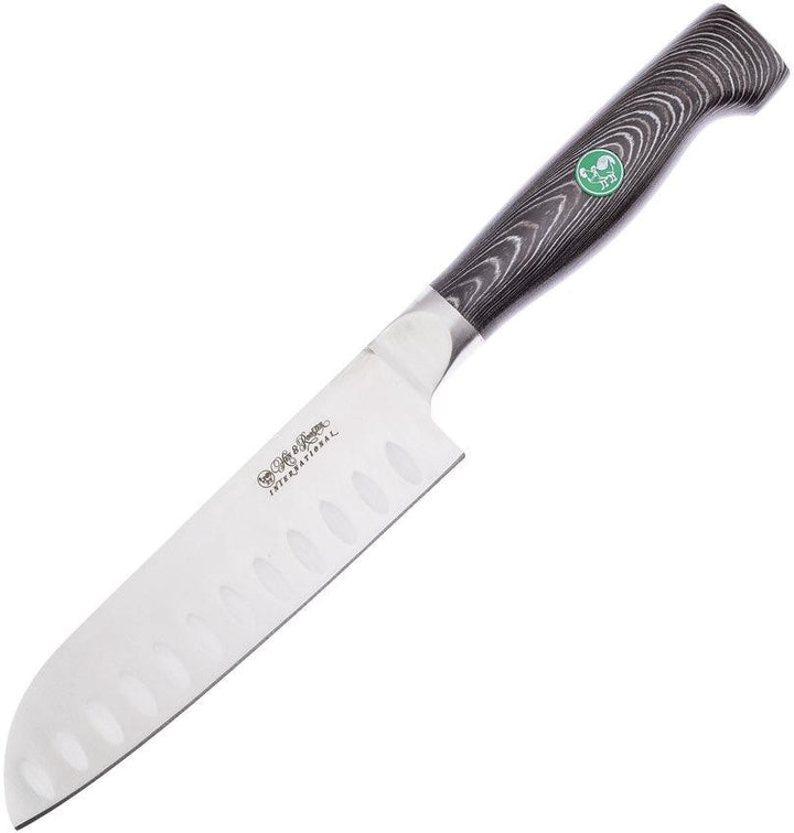 Hen & Rooster Santoku Black G10 - Knives.mx