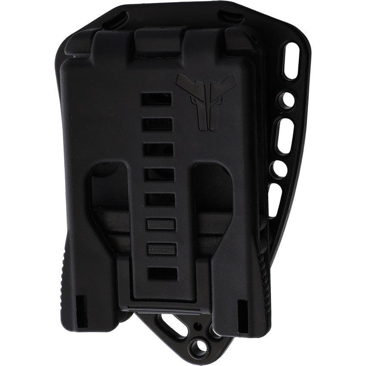 Heretic Knives Sleight Push Dagger Breakthrough Orange Aluminum Battleworn Double Edge CPM-20CV - Knives.mx