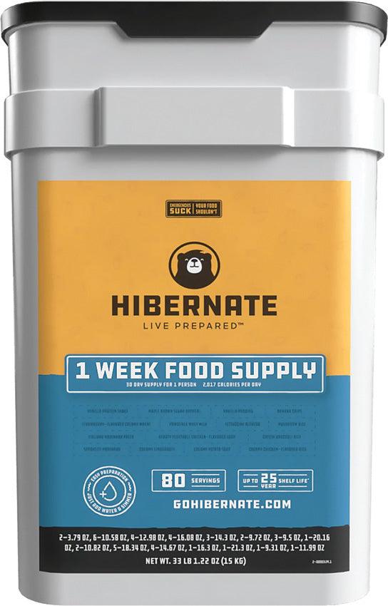 Hibernate 1 Week Premium Food Supply - Knives.mx