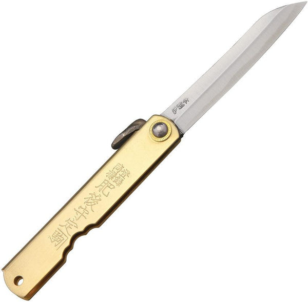 Higonokami Folder Brass - Knives.mx