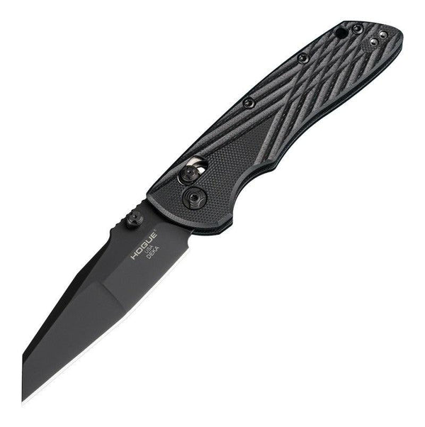 Hogue Deka ABLE Lock Black Sculpted G10 Cerakote Wharncliffe CPM-20CV - Knives.mx