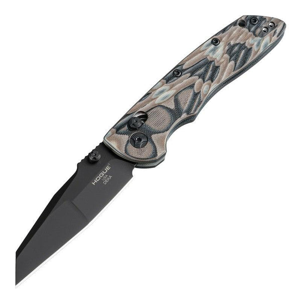 Hogue Deka ABLE Lock Dark Earth G10 G-Mascus Wharncliffe Cerakote CPM 20CV - Knives.mx