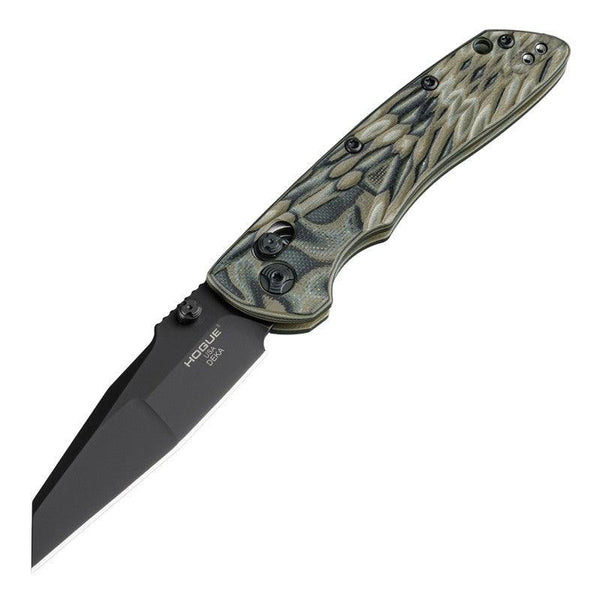 Hogue Deka ABLE Lock Green G-Mascus Wharncliffe Cerakote CPM 20CV - Knives.mx