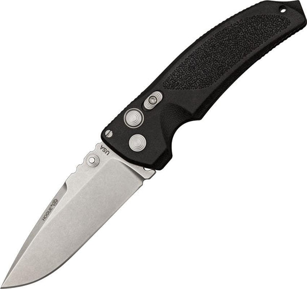 Hogue EX-03 Button Lock Black 154CM - Knives.mx