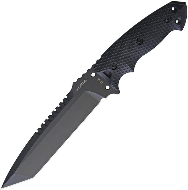 Hogue EX F01 Fixed Tanto Blade Black G10 A2 - Knives.mx