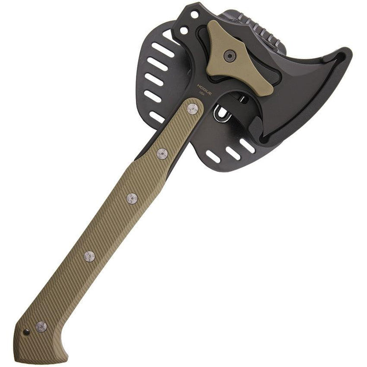 Hogue EX-T01 Tomahawk OD Green S-7 Tool Steel Axe - Knives.mx