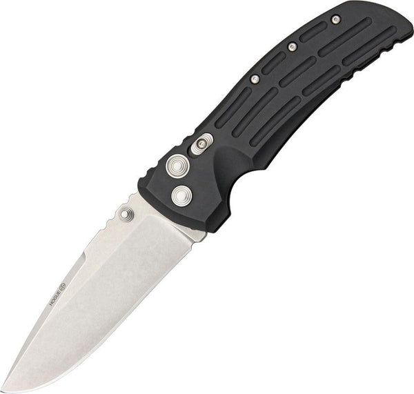 Hogue Large Tactical Black Aluminum Drop Point 154CM - Knives.mx