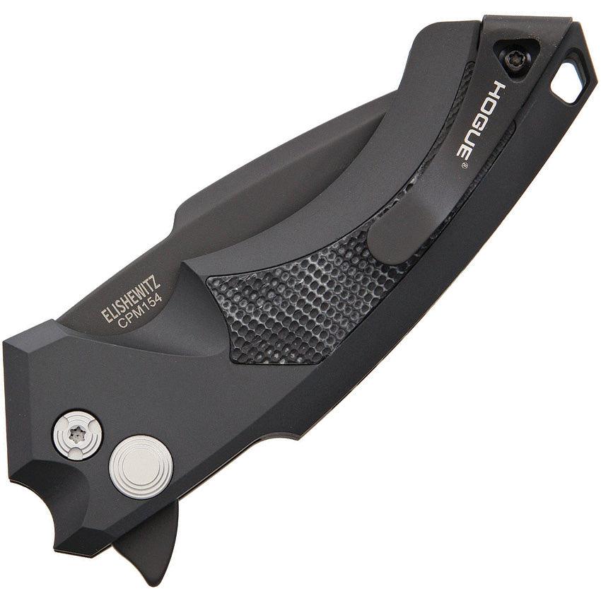 Hogue X5 Button Lock Black Aluminum G-Mascus Spear Point CPM 154 - Knives.mx