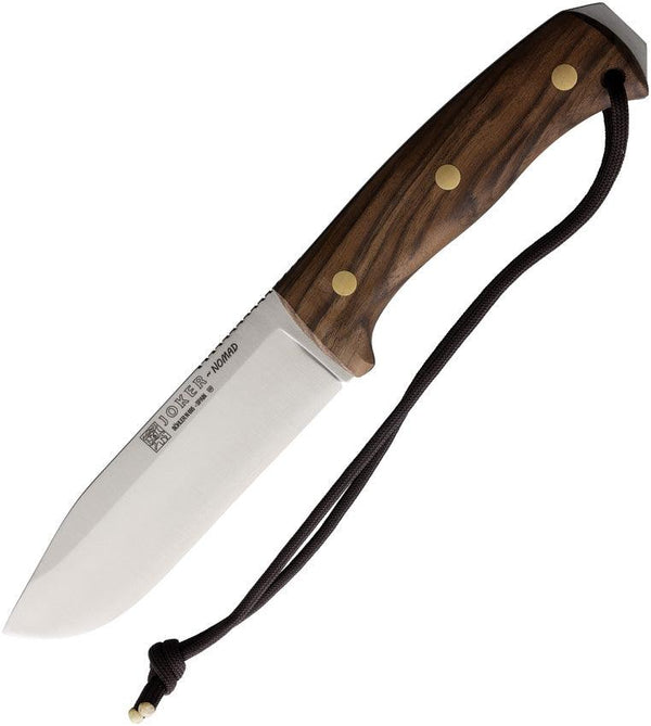 Joker Nomad Fixed Blade Walnut Satin Bohler N695 - Knives.mx