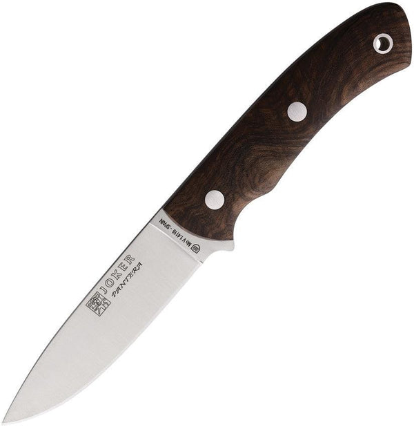 Joker Pantera Outdoor Fixed Blade Walnut Satin 1.4116 Stainless - Knives.mx