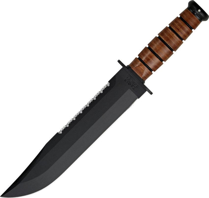 Ka Bar Big Brother Fighting/Utility Leather Sheath - Knives.mx