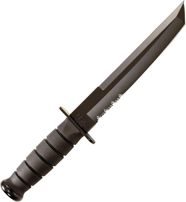 Ka Bar Black Serrated Tanto - Knives.mx