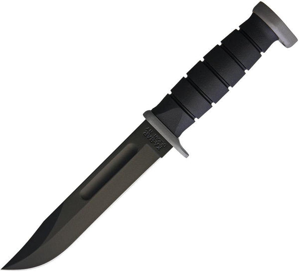 Ka-Bar D2 Extreme Utility Black Kraton Plain Clip Point D2 - Knives.mx